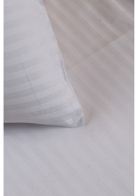 Resim Tokyo Serisi %100 Pamuk Saten 2 Adet Yastık Kılıfı 50 70cm Beyaz 