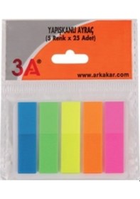 Resim 3A Yapışkanlı Ayraç 5 Renk 8690857007363 