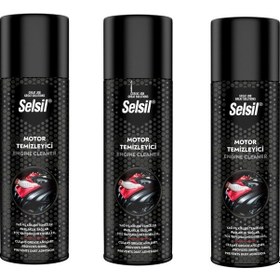 Resim Selsil Motor Temizleme Sprey 500 Ml 3 Adet 1 adet 