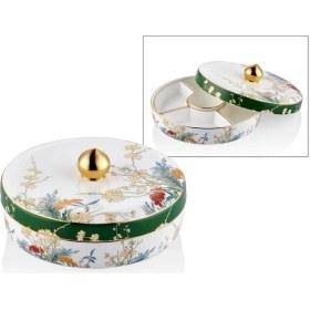 Resim Gürdamar Home Blossoms 7 Parça Kapaklı Kahvaltılık 20,5x8 cm 