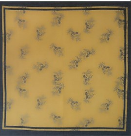 Resim Bhandana Kurukafalı Gold Kare Bandana Çok Renkli 