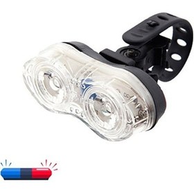 Resim Bisiklet Polis Çakarı - Dt-179 Br. Şarjlı Siyah 