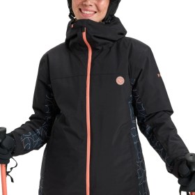 Resim Roxy Roxy Galaxy Jk Kadın Siyah Snowboard Ceketi 6455 Siyah 