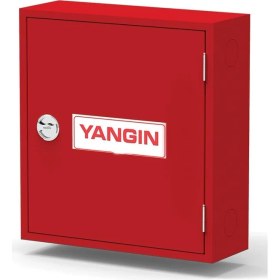 Resim Ersan 1" Tek Kapaklı Saç Kapak 30 mt Hortumlu 0.90 mm Yangın Dolabı Tse' Li Sıva Üstü Ersan 