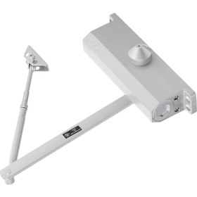 Resim Mcreative Kapı Hidroliği 105 Sabit Güçlü 5 Numara (100 Kg) Kapı Yayı, Gümüş 