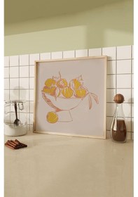 Resim Ahşap Çerçeveli Mdf Kare Tek Tablo Kendi Tablo Setinizi Oluşturacağınız Liste Mutfak04 32 X 32 Çerçeveli Tx1114 