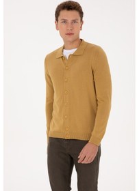 Resim U.s. Polo Assn. Erkek Petrol Hırka Triko 50313690-vr151 Oıl 