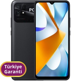 Resim Xiaomi Poco C40 TR Garanti | 32 GB 3 GB Siyah 