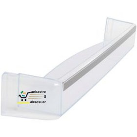 Resim Bosch KGN53X00AU/02 Buzdolabı Üst Kapı Rafı Soğutucu Bölüm Alttan 2. Üstten 3.Sıra Kapak Raf 