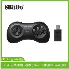 Resim 8bitdo M30 Md Mini Versiyon 2.4g Kablosuz Kulplu Anahtar Sega Sega Mini Oyun Konsolları 