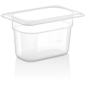 Resim GastroPlast Gn 1/9-100 Mm Gastronom Küvet, Polikarbon 