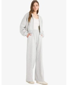 Resim Defacto Wide Leg Geniş Bol Paça Eşofman Altı B3345ax25wngr210 Gri-gr210 