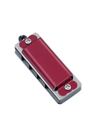 Resim M141rd Mini Mızıka Kolye Zincir Dahil 4 Delik Kırmızı 