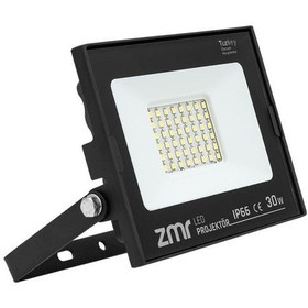Resim Siyah Kasa Led Projektör Zmr-301/s.65 30w 