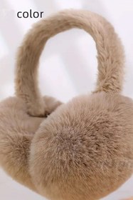 Resim Trend Peluş Kulaklık Katlanır Model Soğuk Koruyucu Peluş Kalın Kışlık Soft Kulaklık Kahve 
