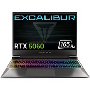 Resim Excalibur G870 Series 2 Intel Core 5-210H 16GB 500GB 8GB RTX5060 15.6" W11P Gaming Laptop G870.210H-BV60R-C Casper