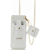 Resim Lamis Markası Çapraz Telefon ve Kulak Çantası 