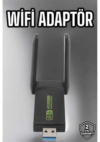 Resim Bfs Wifi Adaptör Çift Bantlı Kablosuz Wifi Adaptörü 