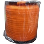 Resim Çamaşır Lastiği Düz 1 cm 75 Metre 1 Top Turuncu 
