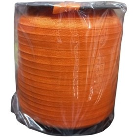 Resim Çamaşır Lastiği Düz 1 cm 75 Metre 1 Top Turuncu 