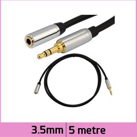 Resim Ti-Mesh 3.5Mm Stereo Ses Uzatma Kablosu - 5M 