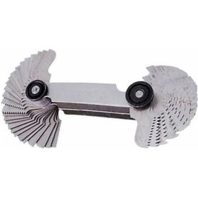 Resim Dw Vida Profillerini Ölçme Diş Tarağı Metrik+inç 