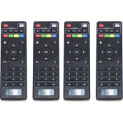 Resim Gorgeous Mxq Mxq-Pro T95 X96 Mx9 M8 M9C H9 Tv 4 Adet Üst Kutusu Uzaktan Kumanda Için (Yurt Dışından) 