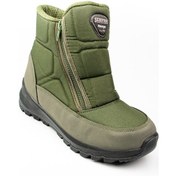 Resim Scooter 7449 Haki Watertight Kadın Kar Botu Siyah 