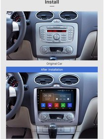 Resim Ford Focus 2 Dijital 1999-2008 Uyumlu Multimedya Navigasyon Usb Kamera Carplayer 
