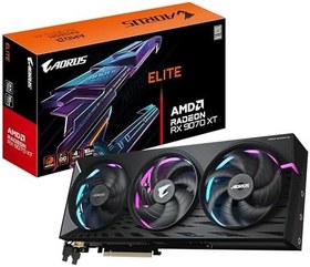 Resim GIGABYTE VGA AMD 16GB GDDR6 RX9070XT AORUS ELITE GV-R9070XTAORUS E-16GD 