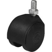 Resim 405 - Plastik Küçük Vidalı Tekerlek 4 Adet 