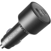 Resim Anker A2737 167.5w Çift Tip-c+uab-a 3 Portlu Araç Şarj Cihazı Cep Telefonu Pd Hızlı Şarj Cihazı Siyah 