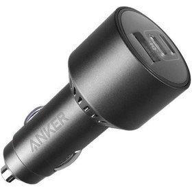 Resim Anker A2737 167.5w Çift Tip-c+uab-a 3 Portlu Araç Şarj Cihazı Cep Telefonu Pd Hızlı Şarj Cihazı Siyah 