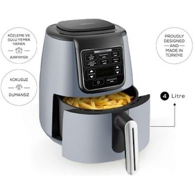 Resim Karaca Air Pro Cook 3 in 1 XL 4 Kişilik Airfryer 