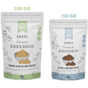 Resim OG natural Organik Keçiboynuzlu ve Zeytinyağlı Bebek Bisküvi Seti +6 Ay 