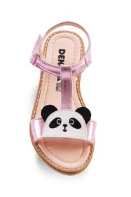 Resim Denokids Panda Kız Çocuk Sandalet 