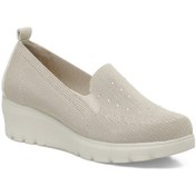 Resim Polaris 166788.z5fx Bej Kadın Loafer 000000000101971248 Bej 