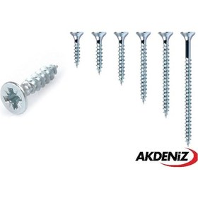 Resim Akdeniz Sunta Vidası 6.0X140 50 Adet 