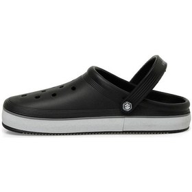 Resim Lumberjack Madmax 5fx Siyah Comfort Anatomik Sabo Terlik Sandalet Siyah 