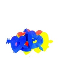 Resim Bisiklet Jant Süsleri Büyük Kalp Karışık Renkler 9 Adet Çok Renkli 