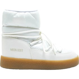 Resim Moon Boot Kadın Kar Botu 24500800-002 Moon Boot Ltrack Low Nylon Wp White 