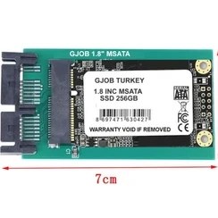 Resim Gjob Pcı-E Msata 1.8 Inç SSD Disk 256GB 1.8 Inç Msata SSD 
