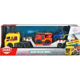 Resim Dickie Micro Rescue Truck 32cm 