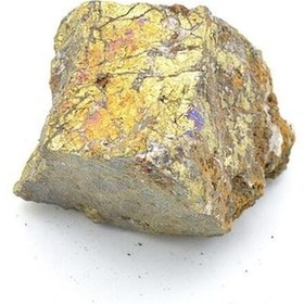 Resim Hakiki Doğal Kalkopirit Taşı Kaya Parçası 81 Gram 1 Adet 