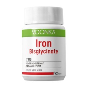 Resim Voonka Iron Bisglycinate 92 Kapsül 