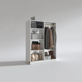 Resim Kenzlife giysi dolabı taci 120*090*30 byz gardırop 