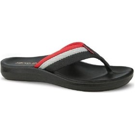 Resim Ceyo 6100-27 Anatomik Taban Erkek Parmak Arası Terlik Siyah 40-45 Siyah 