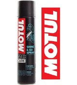 Resim Motul Bakım - E10 Shıne & Go 400ml Hızlı Cila 