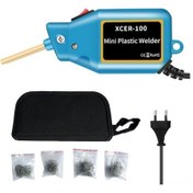 Resim Otomobil Tampon Tamir Seti, Mini Kaynak Makinesi 0-100w , 200 Adet Kaynak Çivi Ve Mavi Depolama Çantası - Avrupa Standartı Pensiz 