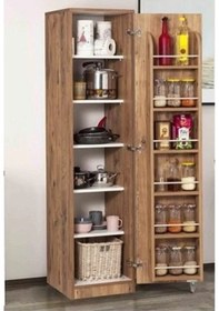 Resim Kiler Dolabı 165 Derece Açılır Kapak Çok Amaçlı Mutfak Dolabı 